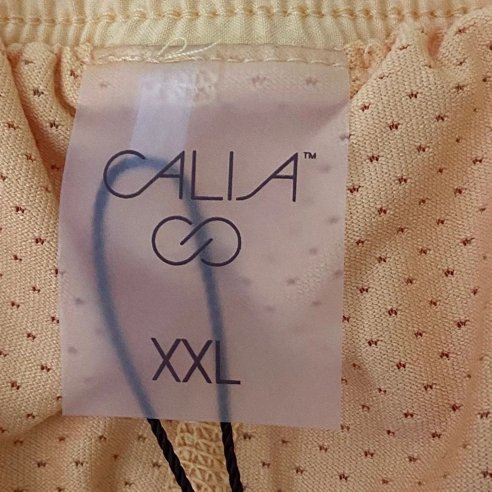 Calia Womens Ace Golf Skort XXL Peachy Melon Yellow Tennis Pickleball Sporty NWT - Picture 8 of 13
